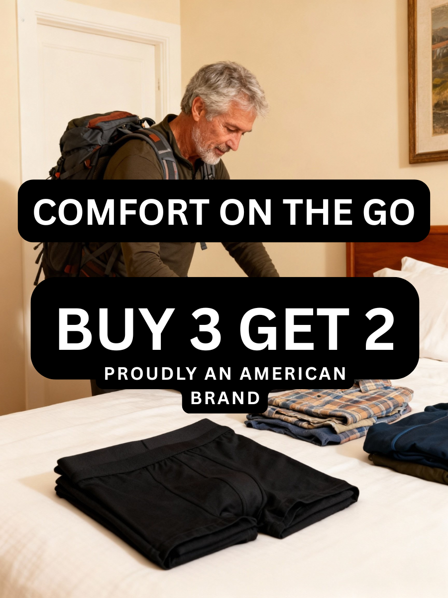 Core Comfort Incontinence Boxer Shorts Buy 3 Get 2 Free