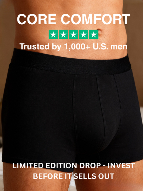 Core Comfort Incontinence Boxer Shorts Single Pair